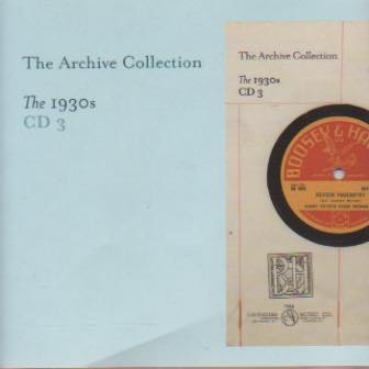The Archive Collection 1930s CD 3