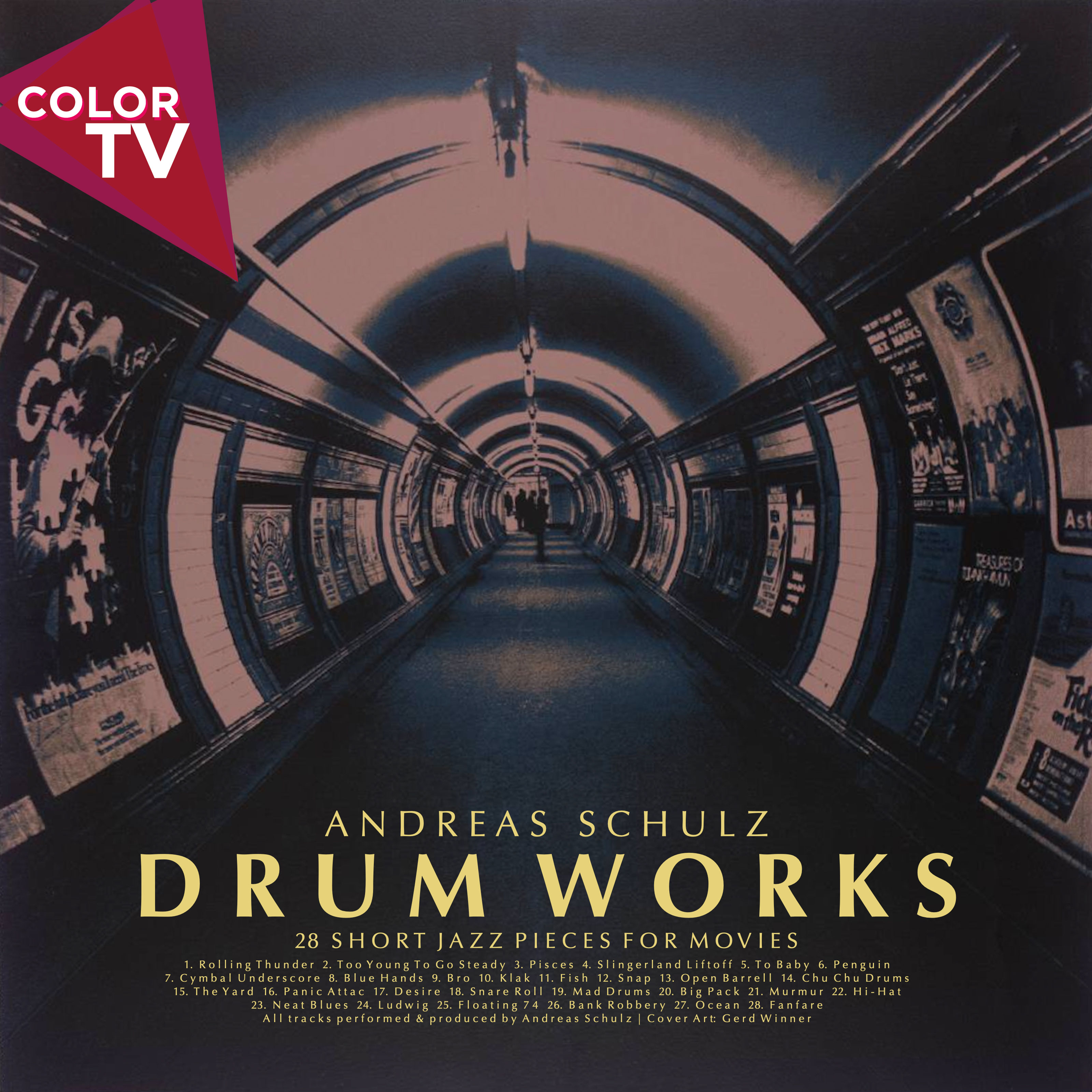 DRUM WORKS - 28 Short Jazz Pieces for Movies
