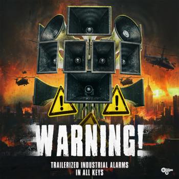 WARNING! Trailerized Industrial Alarms (Assembly Line Compatible) - In All Keys
