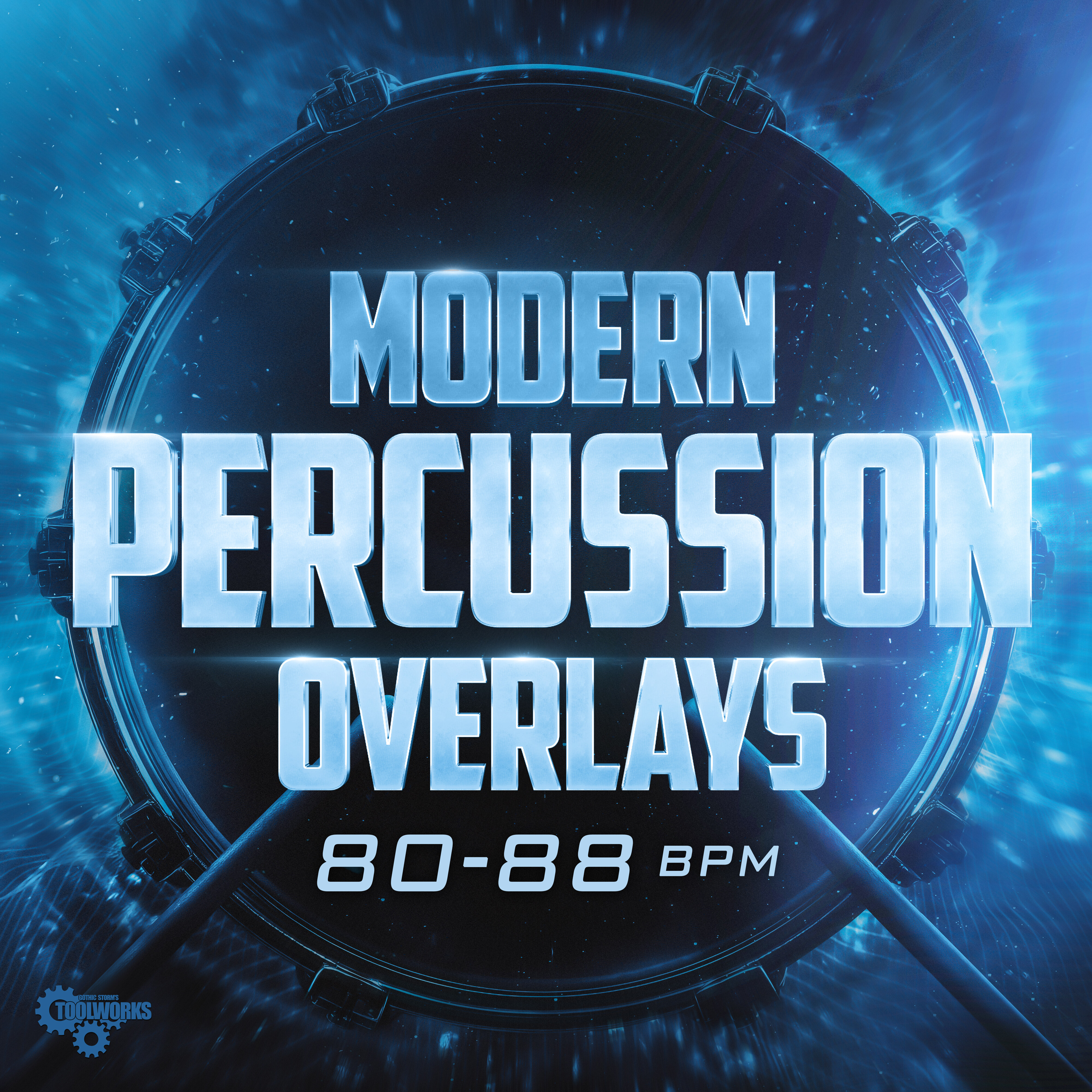 Modern Trailer Percussion Overlays - 80-88 BPM