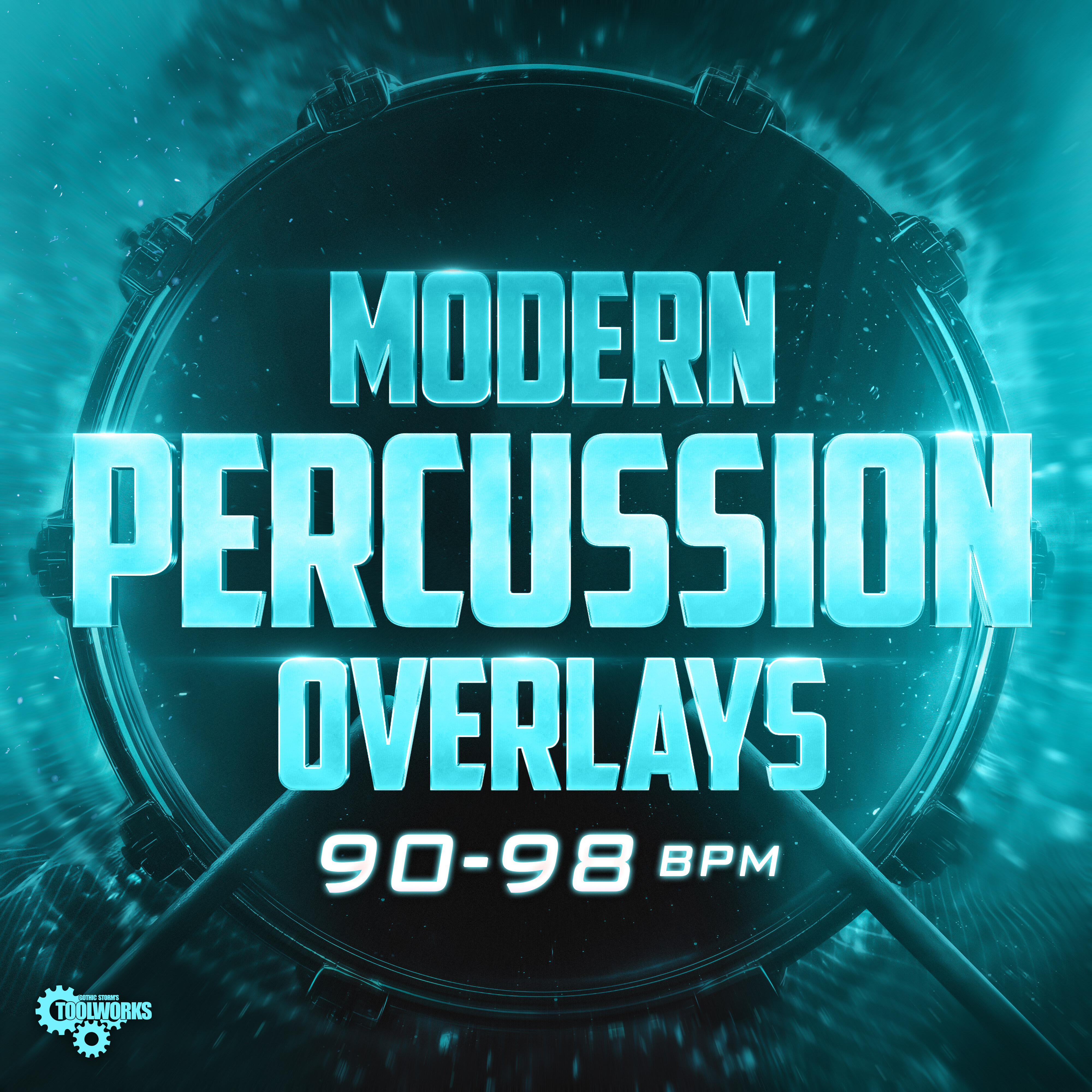 Modern Trailer Percussion Overlays - 90-98 BPM