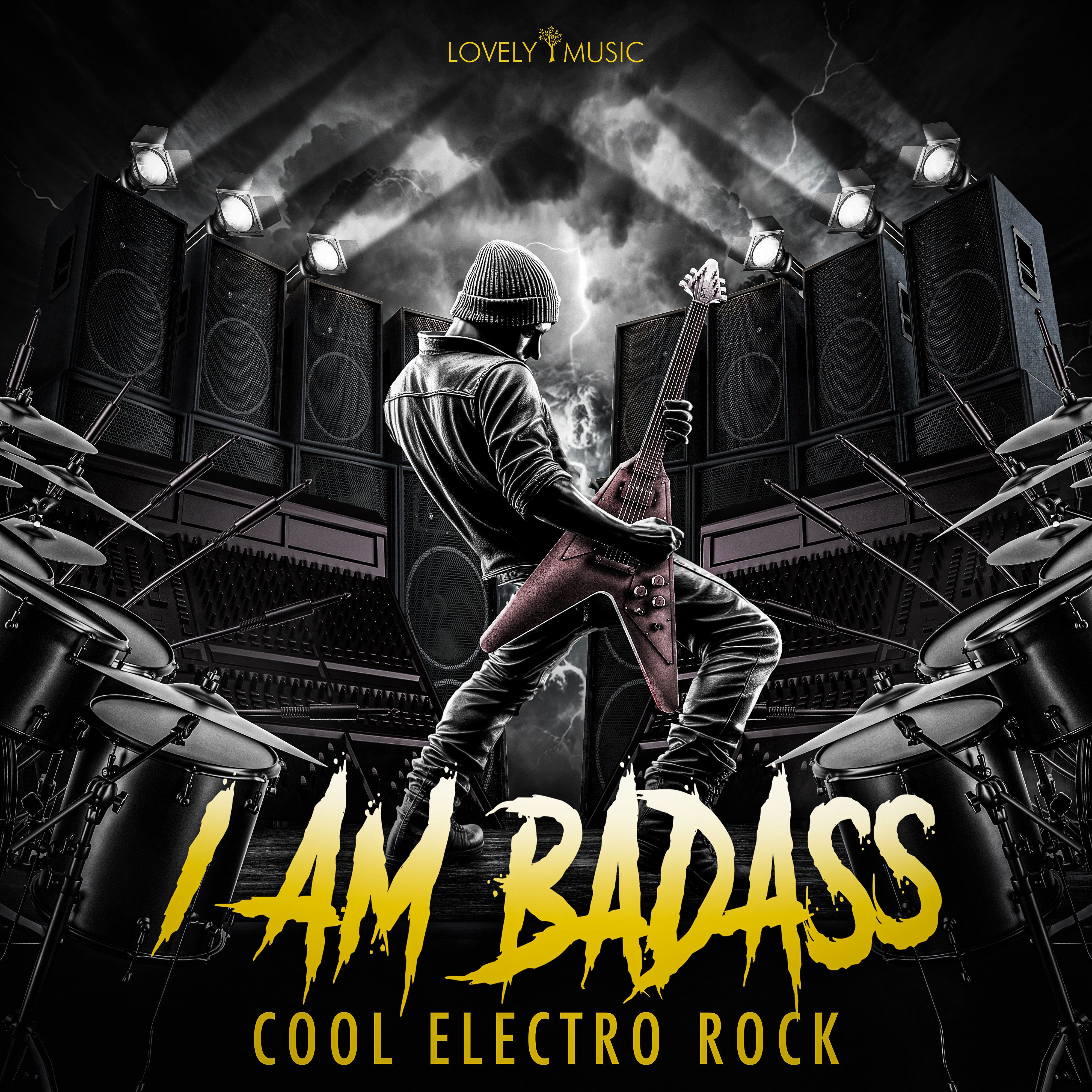 I AM BADASS - Cool Electro Rock