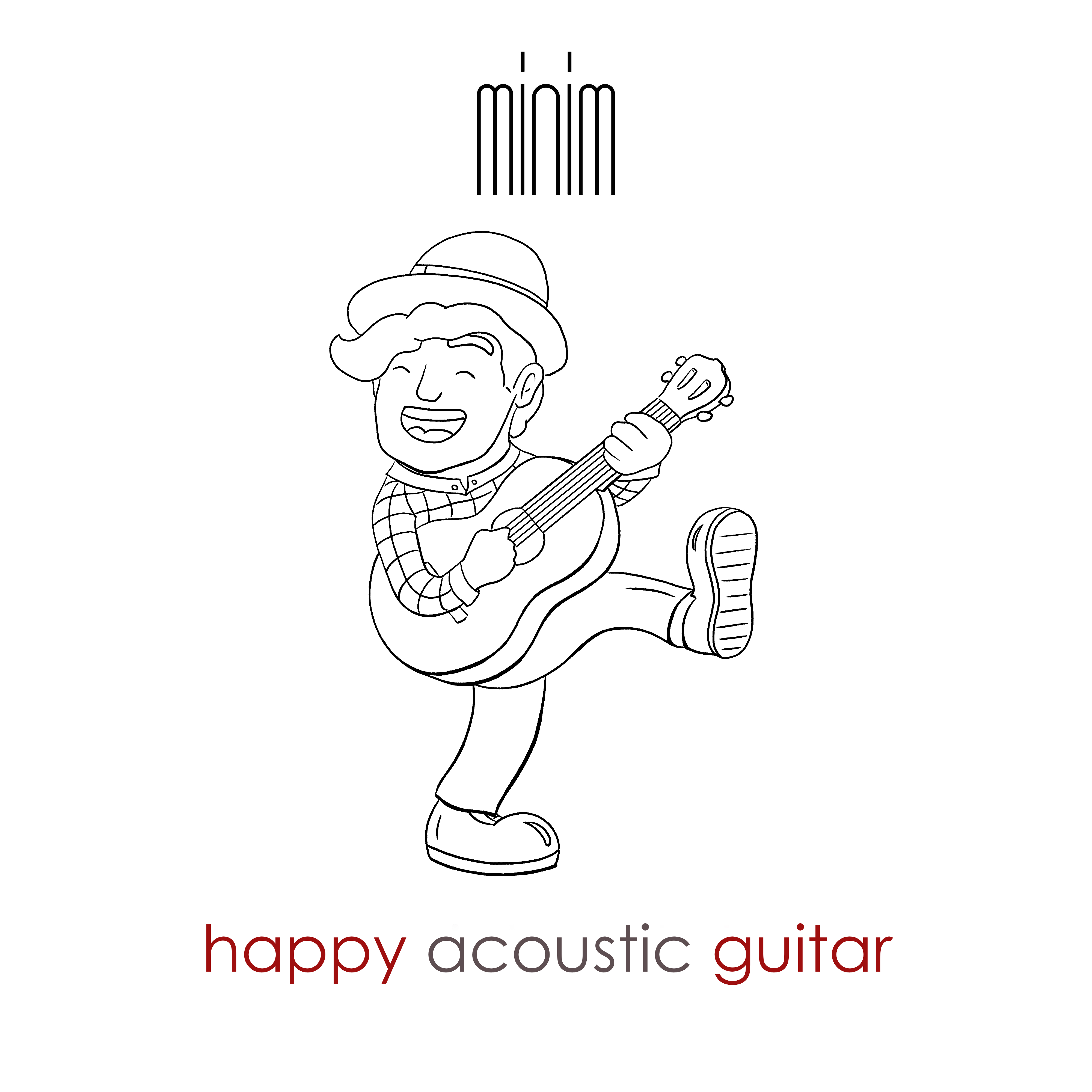 Happy Acoustic Guitar