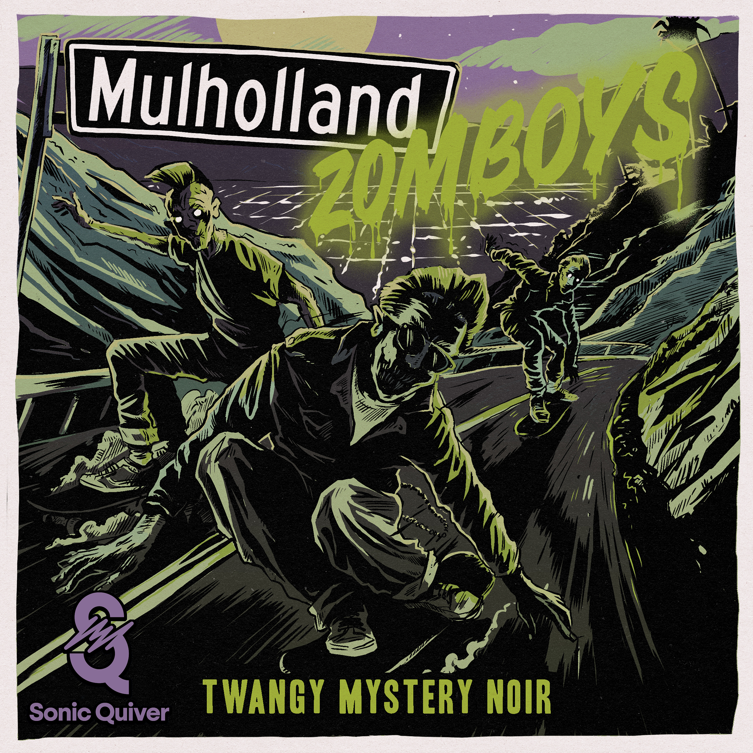 Mulholland Zomboys - Twangy Mystery Noir